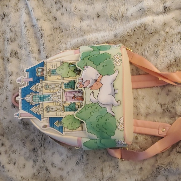 Loungefly | Bags | Loungefly Disney Aristocats Marie Mansion Mini ...